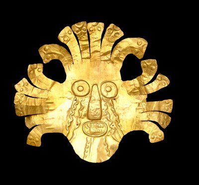 Kopfschmuckornament, 400 v. Chr. - 600 n. Chr. von Culture Nazca