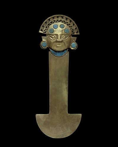 Tumi-Messer, 800-1375 n. Chr. von Culture Sicán