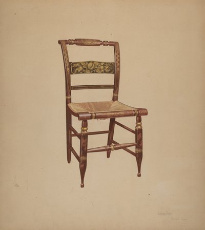 Hitchcock-Stuhl von Cushman Parker