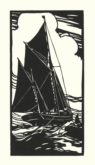 Fischerboote und Lastkähne: Brixham Trawler von Cyril A. Wilkinson