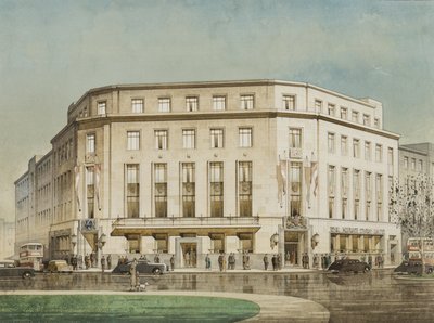 Die Royal Insurance Company, Plymouth, entworfen von Thomas Smith Tait von Cyril Farey