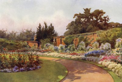 Ein jährlicher Rand, Prinzessin Charlottes Garten, Claremont von Cyril Ward
