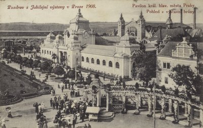 Jubiläumsausstellung, Prag, 1908 von Czech Photographer