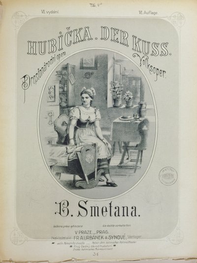 Titelblatt der Partitur von 