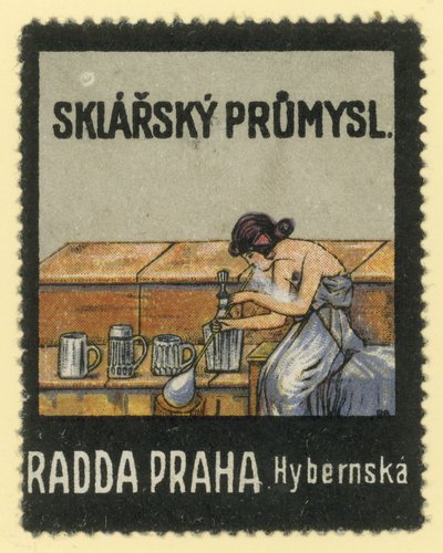 Glasindustrie von Czech School