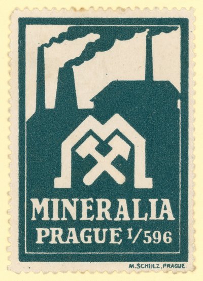 Mineralien Prag von Czech School
