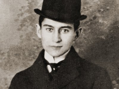 Porträt von Franz Kafka, 1910 von Czech School