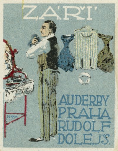 September. Au Derby Rudolf Dole Mode, Prag von Czech School