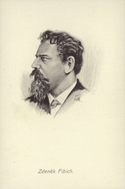Zdeněk Fibich, tschechischer Komponist (1850-1900) von Czech School