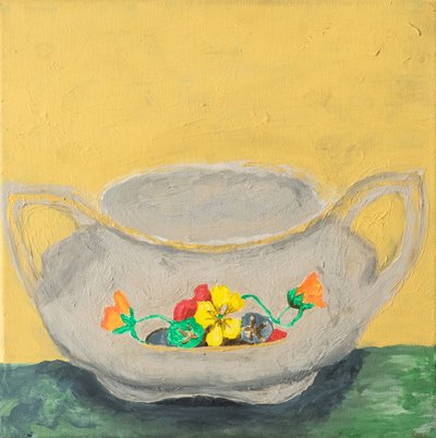 Blumenzuckerdose von Dale Hefer & Family