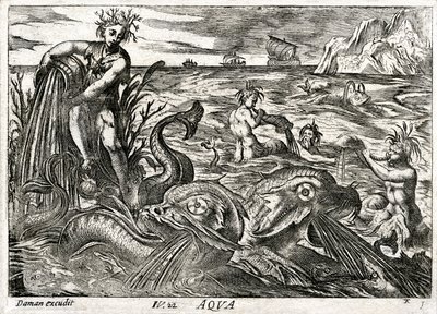 Aqua: Allegorie des Wassers von Daman