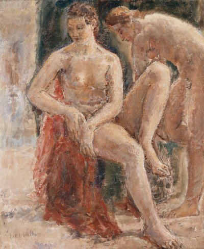 Zwei weibliche Akte von Dame Ethel Walker