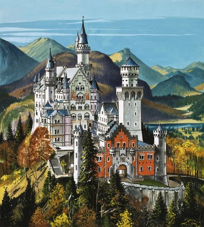 Schloss Neuschwanstein von Dan Escott