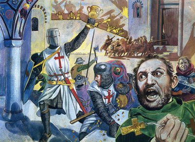 Kreuzritter plündern Konstantinopel von Dan Escott