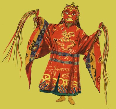 Japanisches Theaterkostüm von Dan Escott