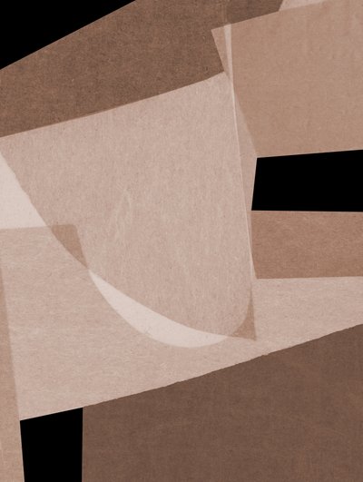 Collage Abstrakt von Dan Hobday