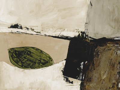 Erdige abstrakte Landschaft von Dan Hobday