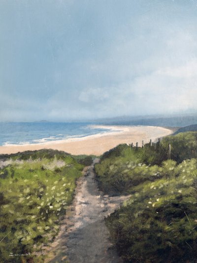 Gwithian-Strand von Dan Hobday