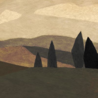 Landschaft 2 von Dan Hobday