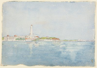 Skizze in Algier, Nordafrika, Reiseskizze, 1896 von Daniel Burnham