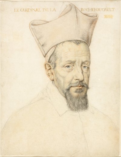 Büste des Kardinals de la Rochefoucault von Daniel Dumonstier