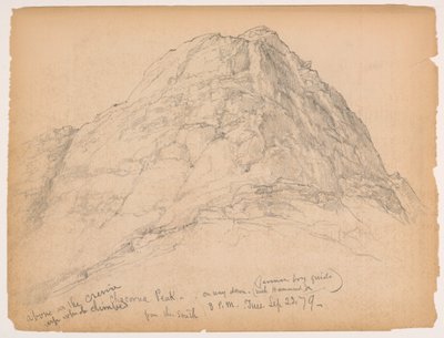 Chocorua-Gipfel von einer südlichen Schulter von Daniel Huntington