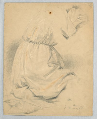 Studie für "Kommunion der t", 1846 von Daniel Huntington