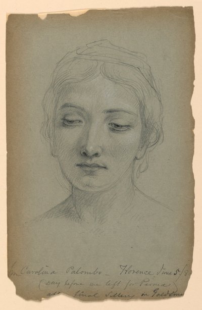 Zeichnung, Studie für "Der Goldschmied", 5. Juni 1883 von Daniel Huntington
