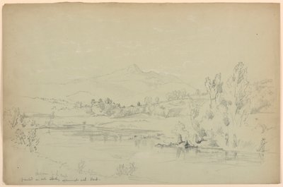 Mount Chocorua, vom Bach aus von Daniel Huntington