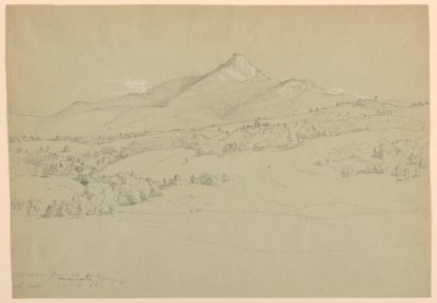Mount Chocorua vom Hügel nahe Tamworth Village von Daniel Huntington