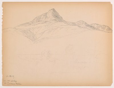 Mt. Chocorua vom Chocorua House von Daniel Huntington