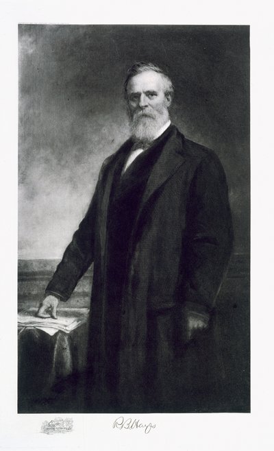 Rutherford B. Hayes, 19. Präsident der Vereinigten Staaten von Amerika, veröffentlicht 1901 von Daniel Huntington
