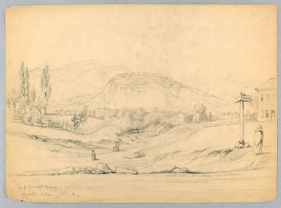 Zum Ford in North Conway, auf der Straße nach Jackson, New Hampshire von Daniel Huntington