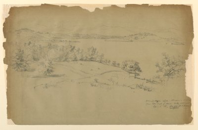 Winnipesaukee-See, Chocorua in der Ferne von Daniel Huntington