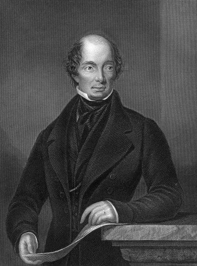 John Russell 1792-1878, 1. Earl Russell, englischer Politiker, 1857 von Daniel John Pound