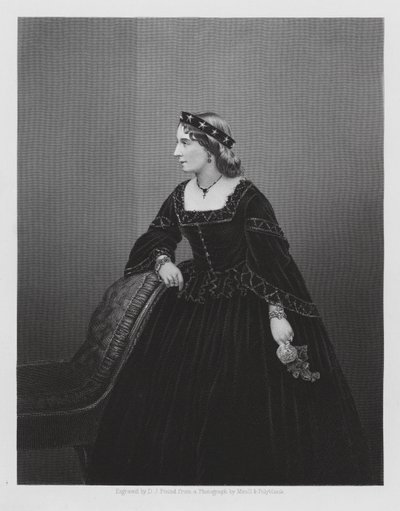 Lydia Thompson, englische Tänzerin und Schauspielerin von Daniel John. Pound