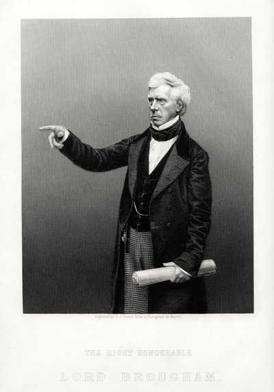 Der ehrenwerte Henry Brougham, Lordkanzler von Großbritannien, ca. 1880 von Daniel John Pound