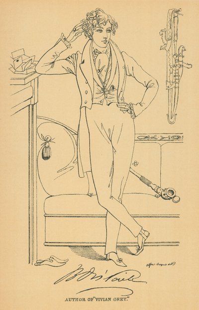 Benjamin Disraeli von Daniel Maclise