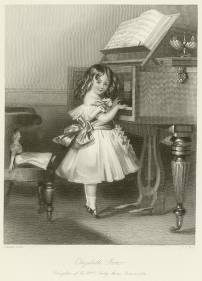 Lady Elizabeth Jane Somerville von Daniel Maclise