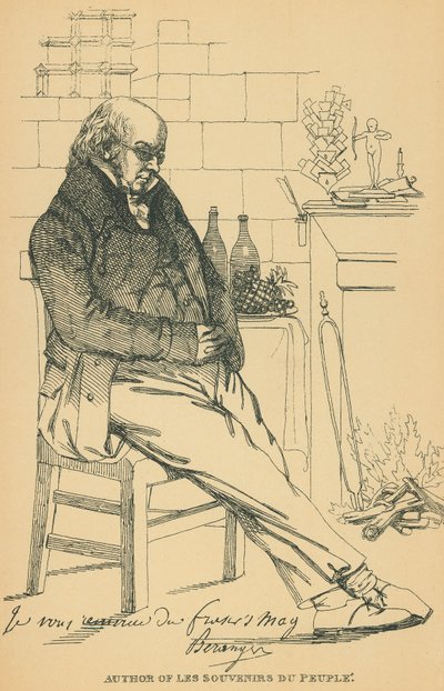 Pierre-Jean de Beranger von Daniel Maclise