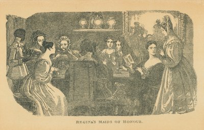 Reginas Ehrendamen von Daniel Maclise