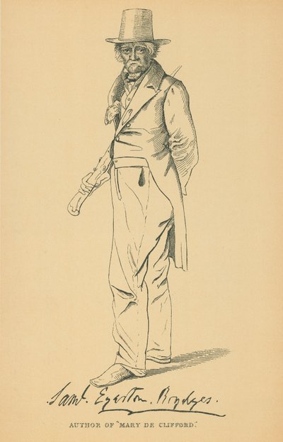 Sir Egerton Brydges von Daniel Maclise