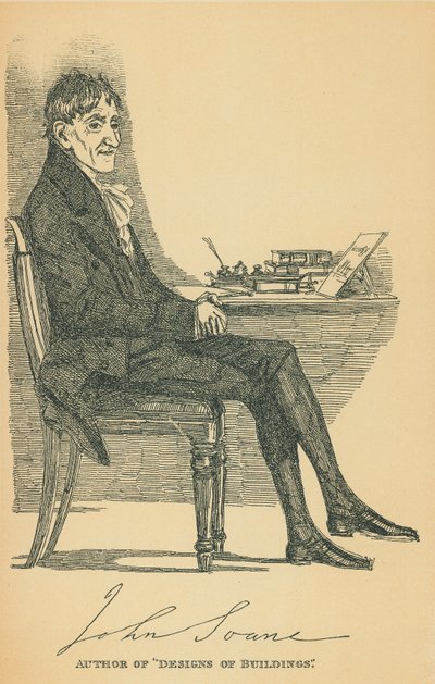 Sir John Soane von Daniel Maclise