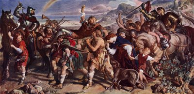 Die Grafen von Desmond und Ormond von Daniel Maclise