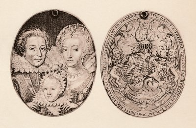 Friedrich von Böhmen, Elizabeth Stuart und ihr Sohn, Friedrich Heinrich, 1621, 1904 von Daniel Mytens