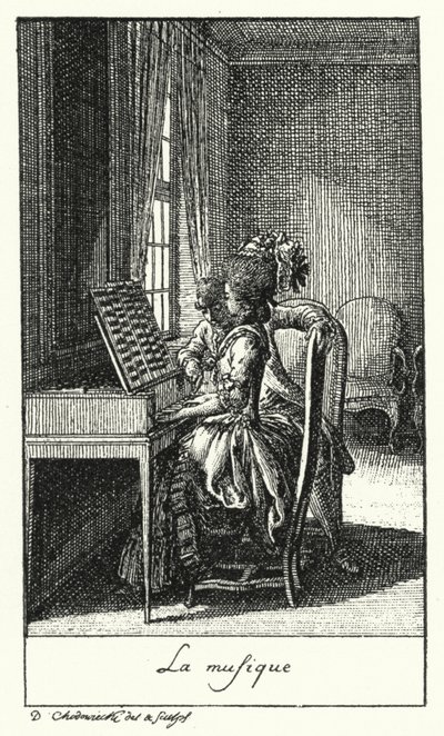Musik von Daniel Nikolaus (after) Chodowiecki