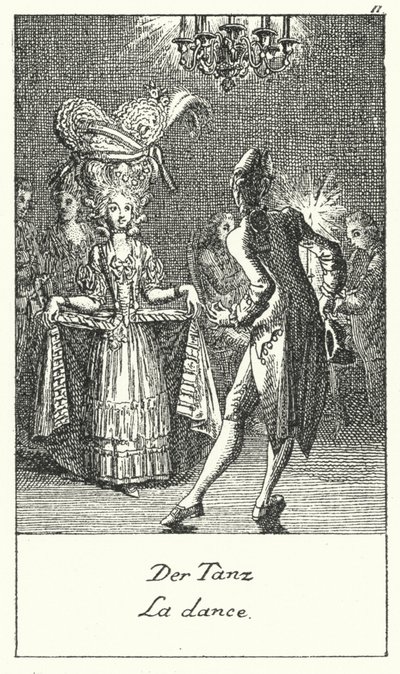 Der Tanz von Daniel Nikolaus (after) Chodowiecki