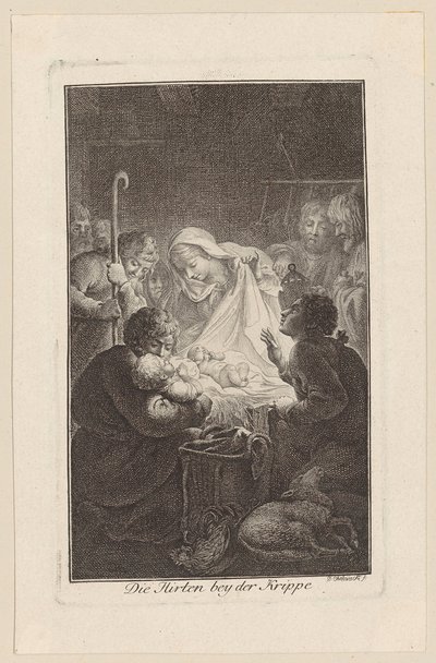 Anbetung der Hirten von Daniel Nikolaus Chodowiecki