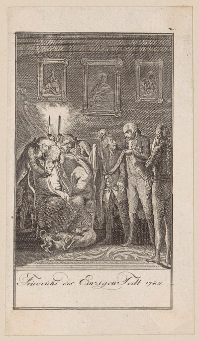 Blatt 2 der „Darstellungen aus der neuen Geschichte“ von Daniel Nikolaus Chodowiecki