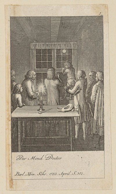 Blatt 2 der Folge "Modetorheiten" von Daniel Nikolaus Chodowiecki